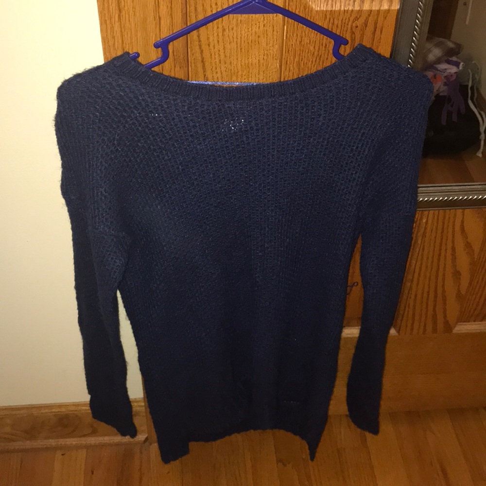 Blue sweater